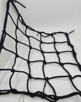 Motolike сетка на багажник 40*40 Черная Крючки пластик в Москве